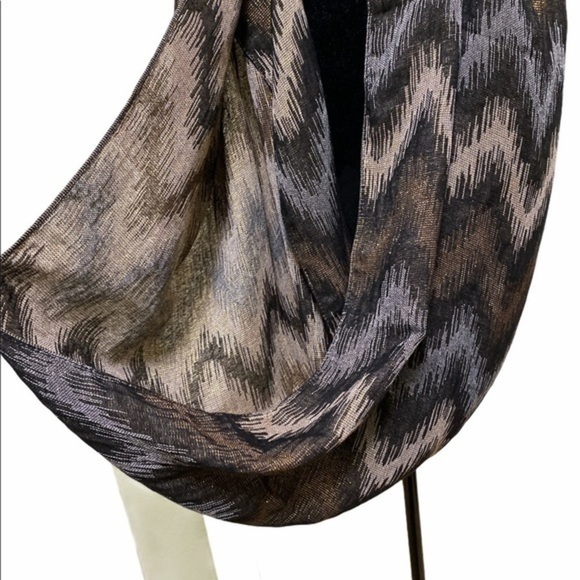 Women’s Wide Infinity Fashion scarf 3 Tone 0109 - Picture 7 of 8